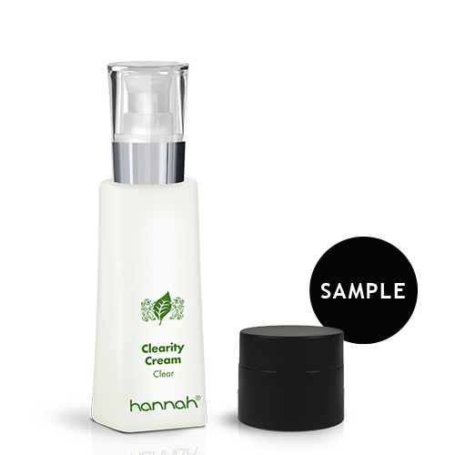 hannah Clearity Cream Sample