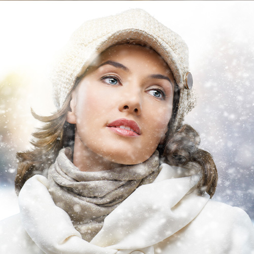 How do I prevent chapped skin during the winter months?