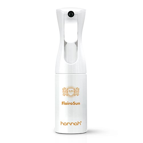 flairosun 150ml spray verpakking voorzijde hannah flairosun spray 150ml voorzijde