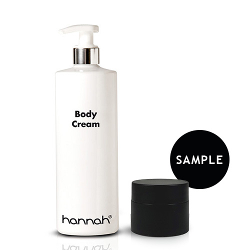 hannah Body Cream Sample