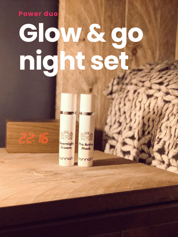 Glow en go night set- hannah Hannah-power duo