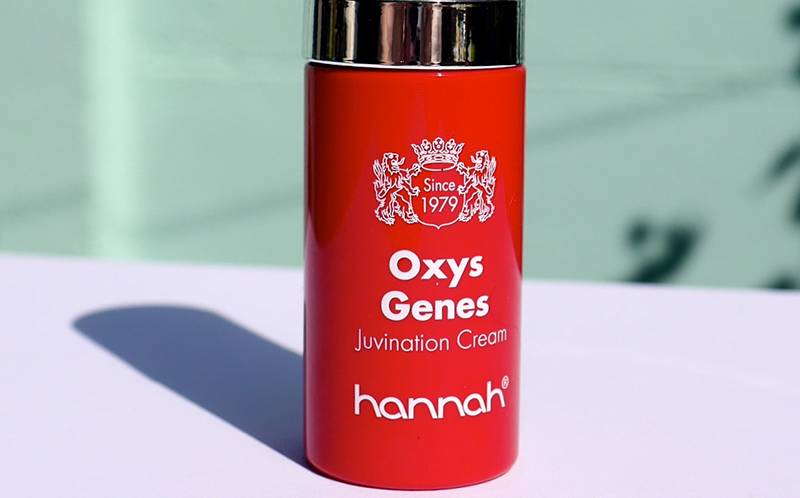 Hannah Oxys Genes for visibly younger skin 