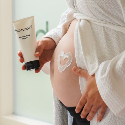 hannah Remodelling Cream met hoog percentage vitamine E Houd-de-huid-van-jouw-buik-zacht-en-soepel-met-hannah-Remodelling-Cream