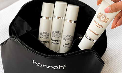 Shop de prachtige hannah huidverzorgingssets Met een huidverzorgingsset heb jij een complete hannah routine in huis